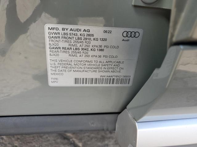 2022 AUDI SQ5 PREMIU #3291358139