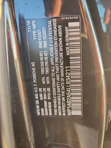 2020 PORSCHE MACAN S WP1AB2A54LLB34211