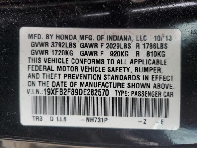 2013 HONDA CIVIC EX - 19XFB2F89DE282570