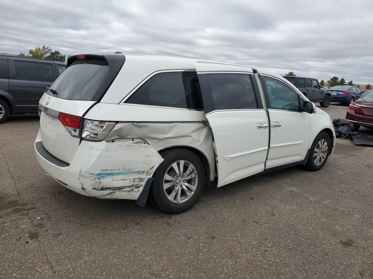 Lot #3283988845 2017 HONDA ODYSSEY EX