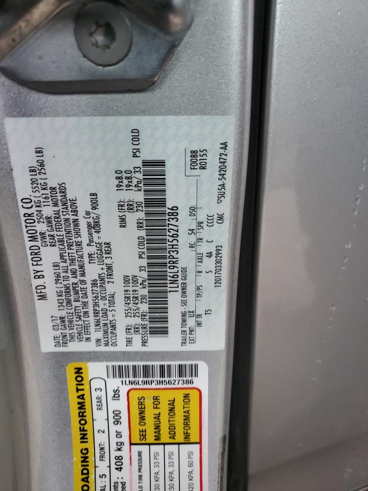 LINCOLN CONTINENTAL RESERVE