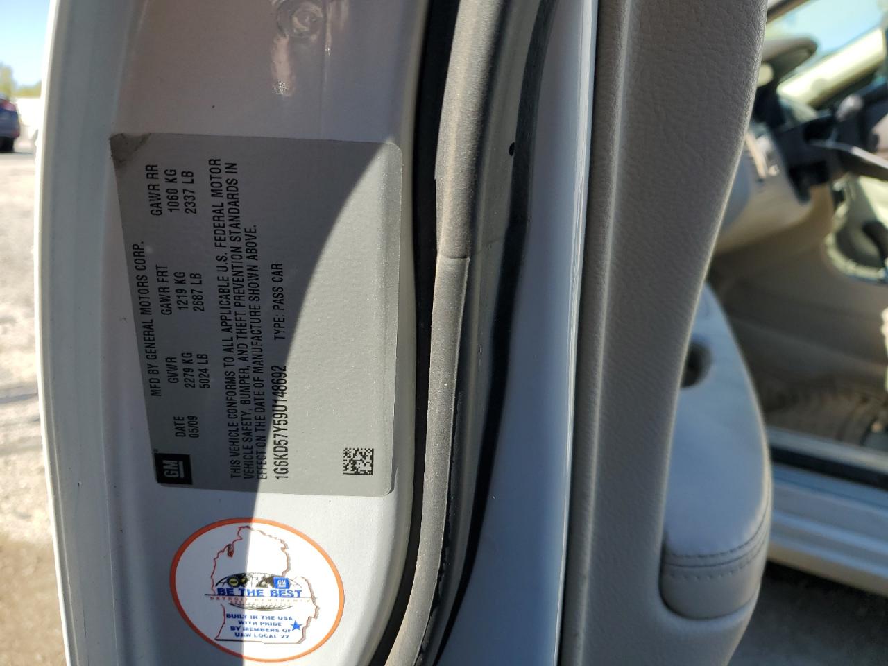 Lot #3271865869 2009 CADILLAC DTS