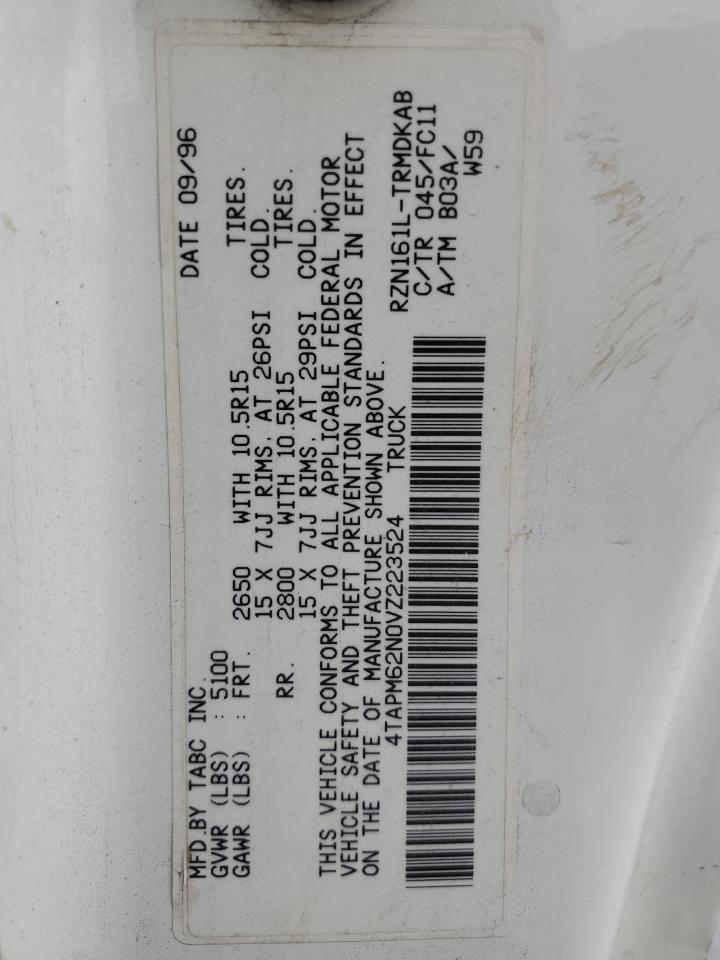 Lot #3278929061 1997 TOYOTA TACOMA