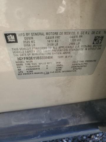 2011 CADILLAC SRX LUXURY - 3GYFNDEY9BS558484