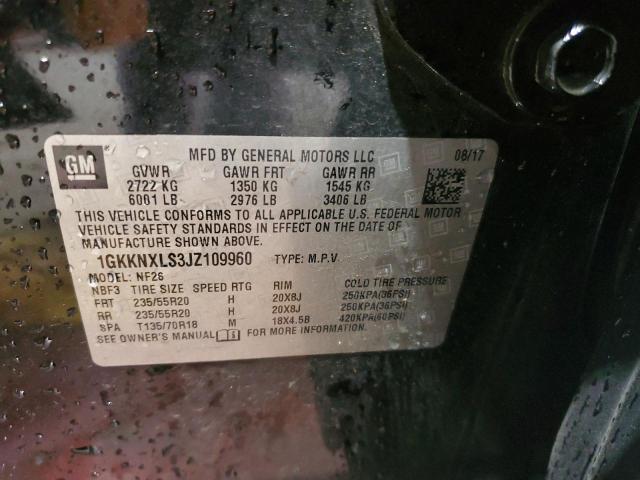 2018 GMC ACADIA DEN 1GKKNXLS3JZ109960