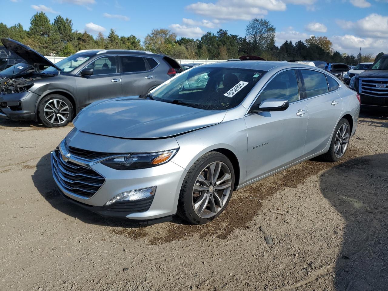 Lot #3297219388 2021 CHEVROLET MALIBU LT