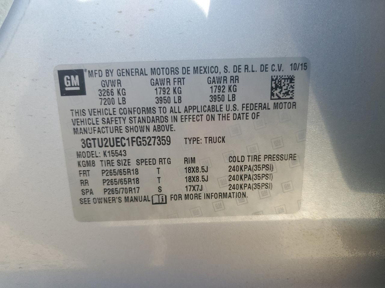 GMC SIERRA K1500 SLE