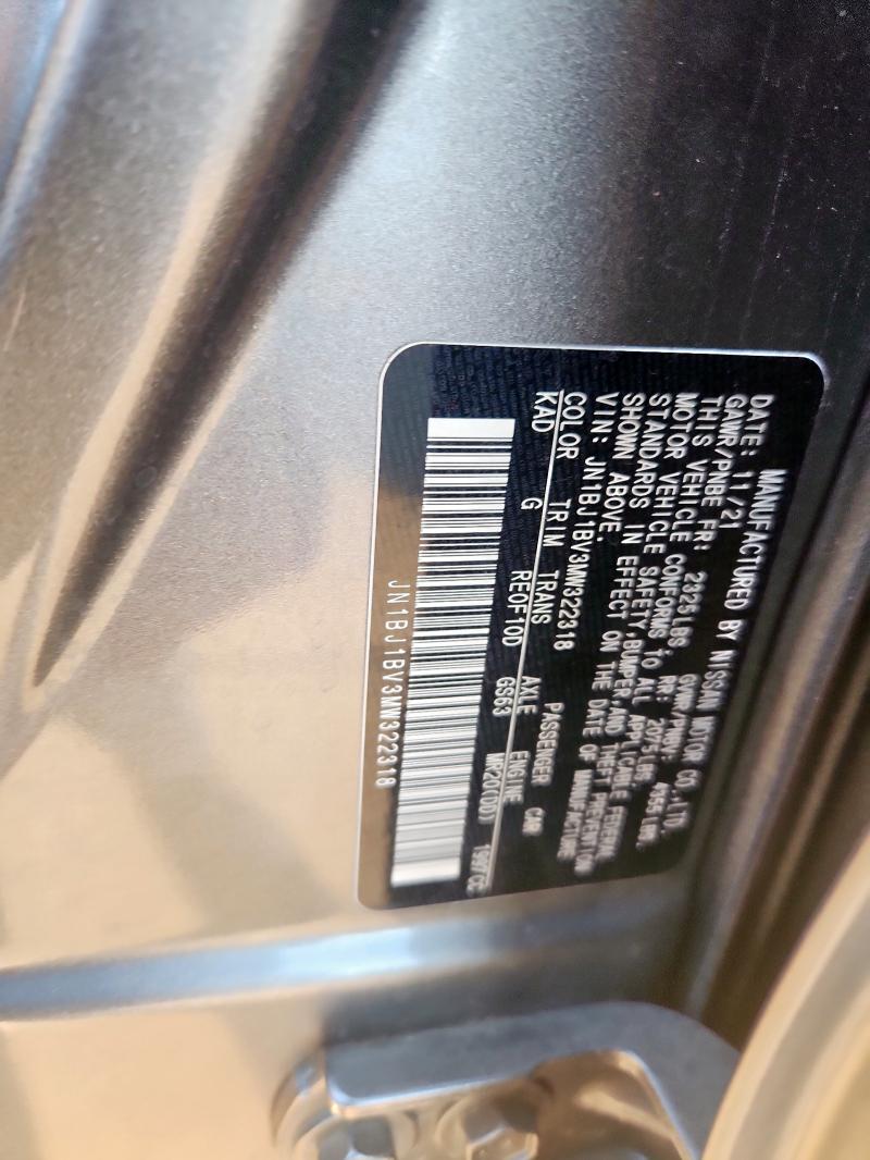 2021 NISSAN ROGUE SPOR #3302935648