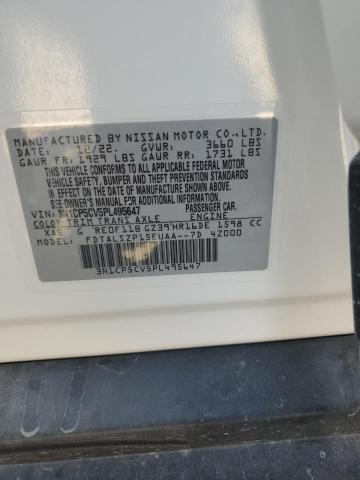 2023 NISSAN KICKS SV - 3N1CP5CV5PL495647