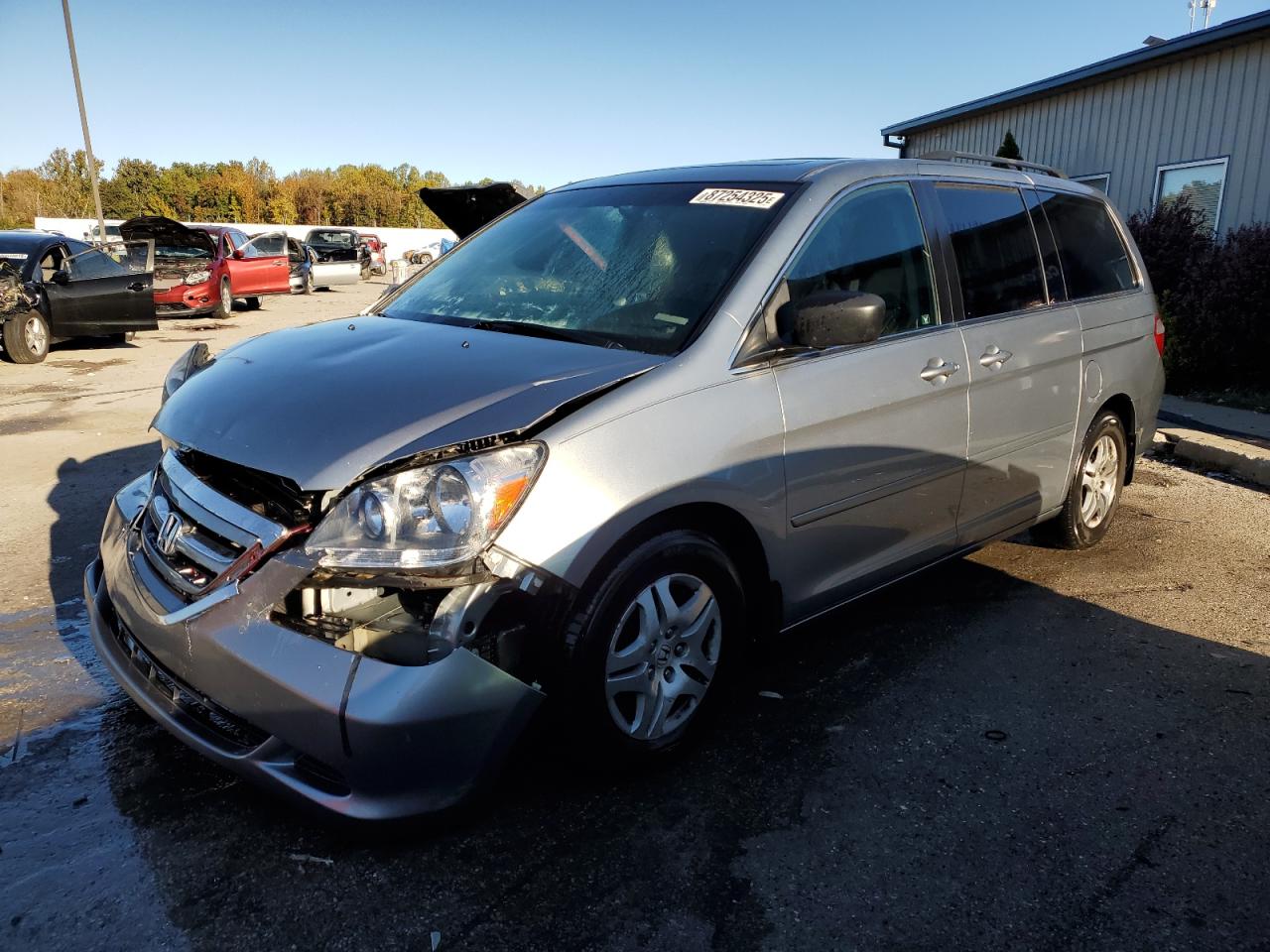 Lot #3276446683 2007 HONDA ODYSSEY EX