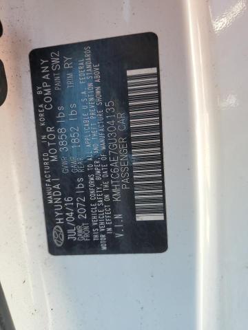 2016 HYUNDAI VELOSTER TURBO KMHTC6AE7GU304135