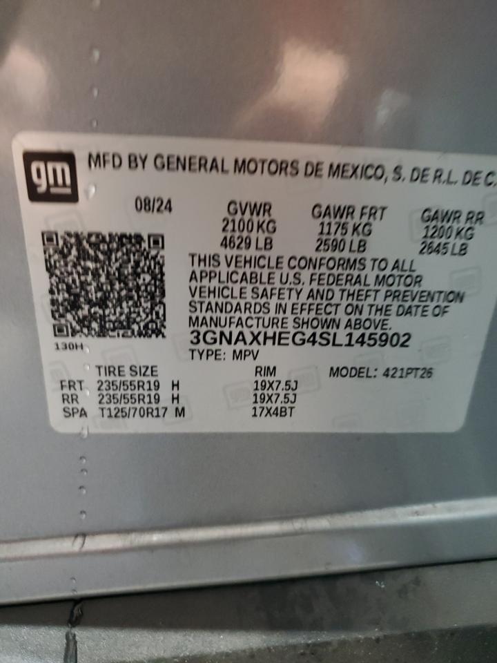 CHEVROLET EQUINOX LT