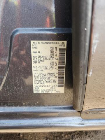 2023 NISSAN FRONTIER S - 1N6ED1FK9PN651467