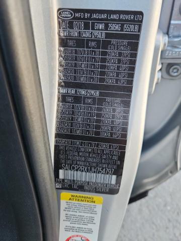 2018 LAND ROVER DISCOVERY #3302650051