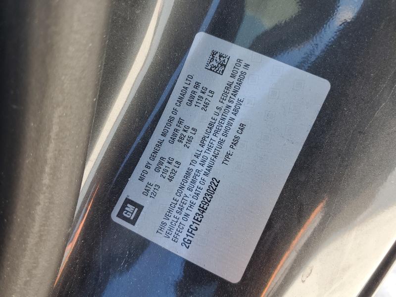 2014 CHEVROLET CAMARO LT - 2G1FC1E34E9230222