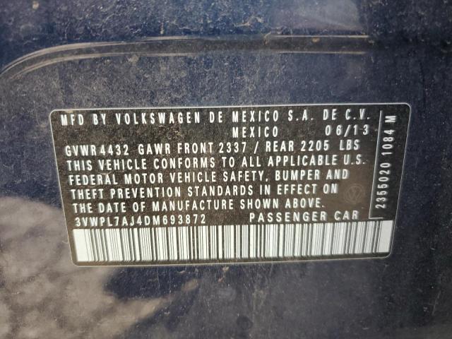 2013 VOLKSWAGEN JETTA TDI - 3VWPL7AJ4DM693872