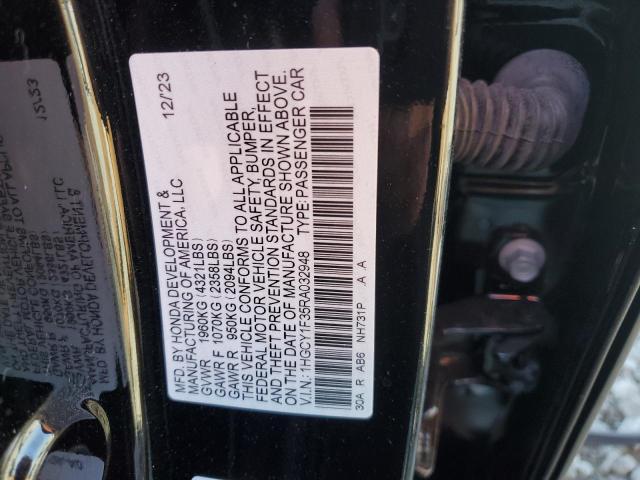 2024 HONDA ACCORD EX #3286589149