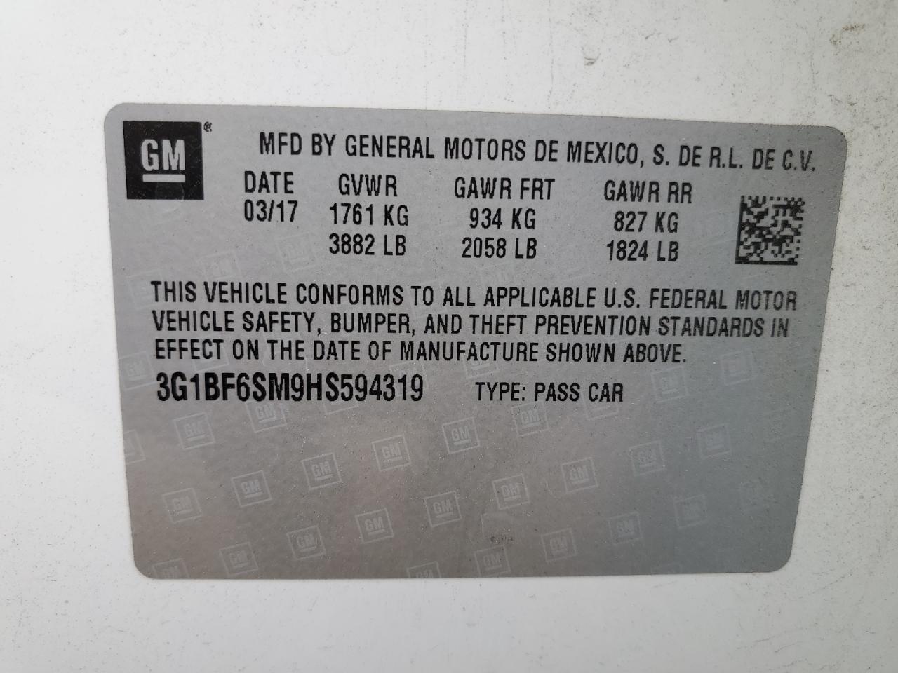 CHEVROLET CRUZE PREMIER