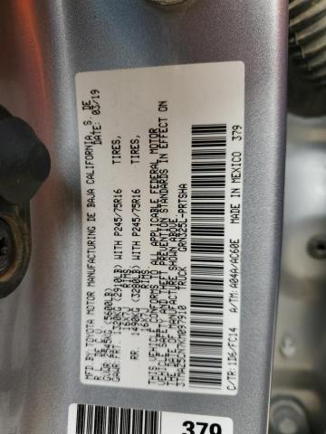 2019 TOYOTA TACOMA DOU - 3TMAZ5CN7KM097910