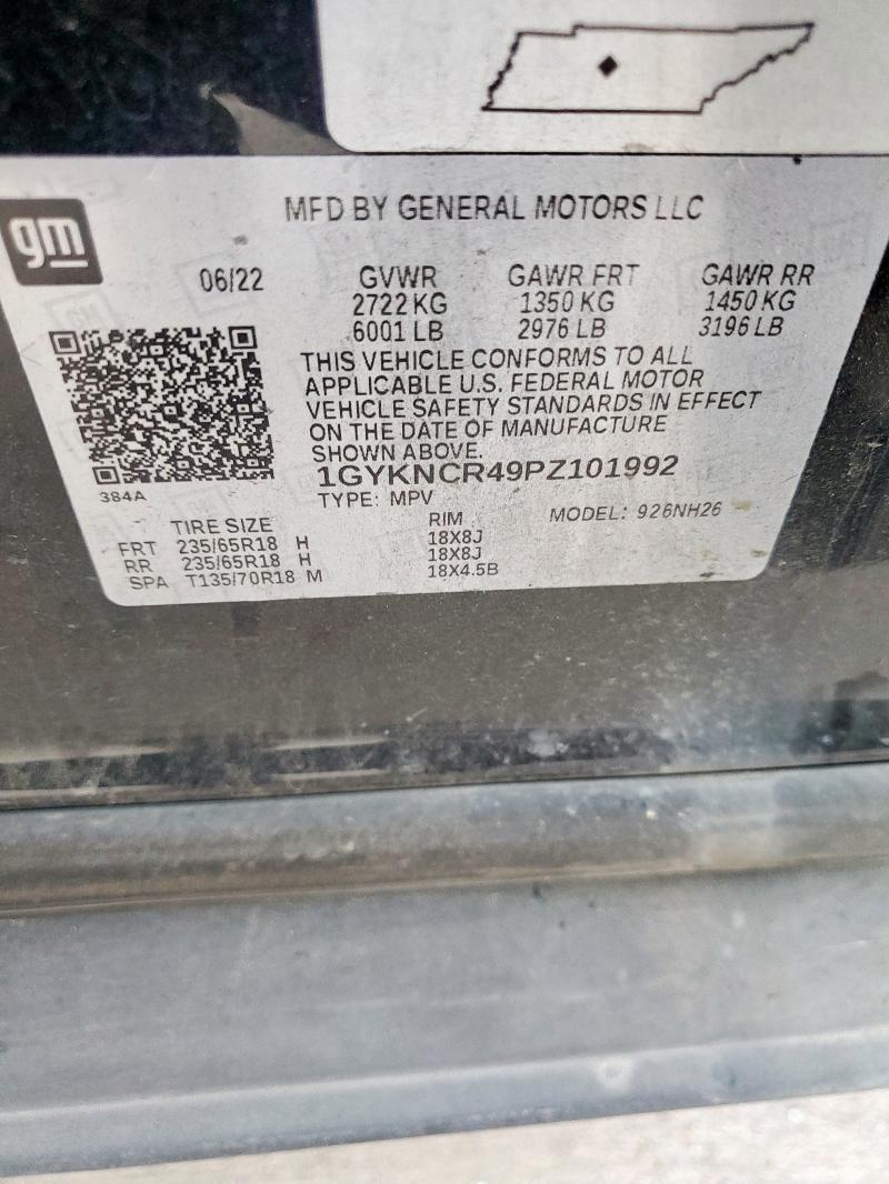 2023 CADILLAC XT5 PREMIUM LUXURY 1GYKNCR49PZ101992