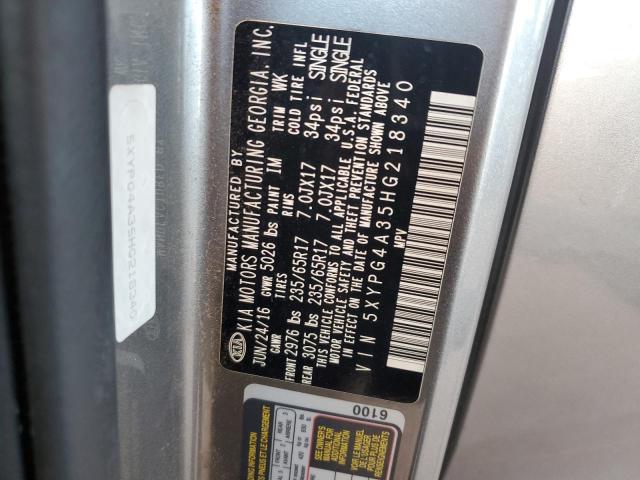 2017 KIA SORENTO LX - 5XYPG4A35HG218340