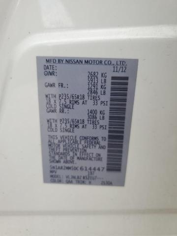 2013 NISSAN PATHFINDER - 5N1AR2MM5DC614447