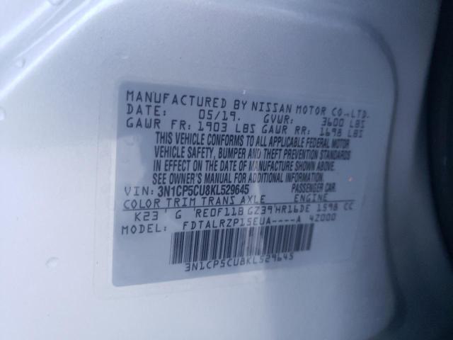 2019 NISSAN KICKS S #3281464987