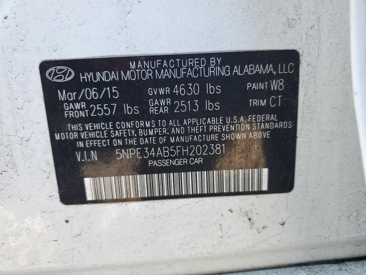 HYUNDAI SONATA SPORT