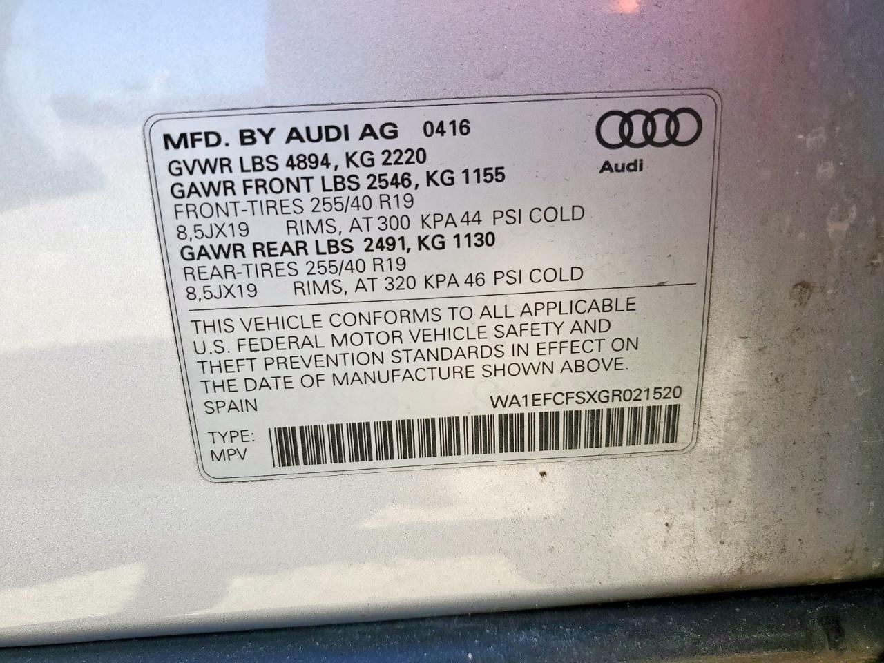 AUDI Q3 PREMIUM PLUS
