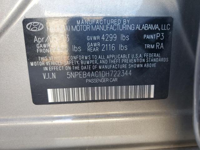 2013 HYUNDAI SONATA GLS - 5NPEB4AC1DH722344