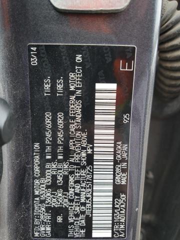 2014 TOYOTA 4RUNNER SR - JTEBU5JR3E5178725