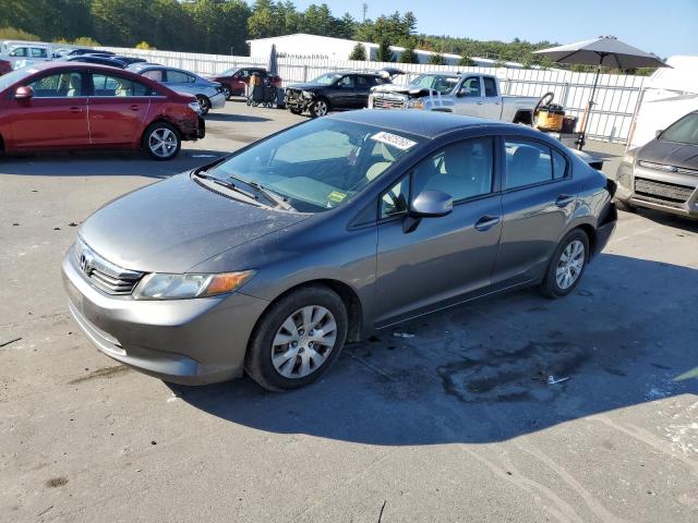 Global Auto Auctions: 2012 HONDA CIVIC LX