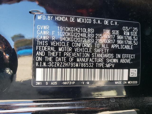 2025 HONDA HR-V EXL - 3CZRZ2H79SM786532