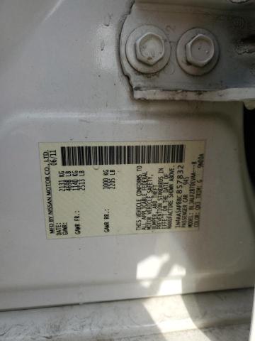 2011 NISSAN MAXIMA S - 1N4AA5AP8BC857832