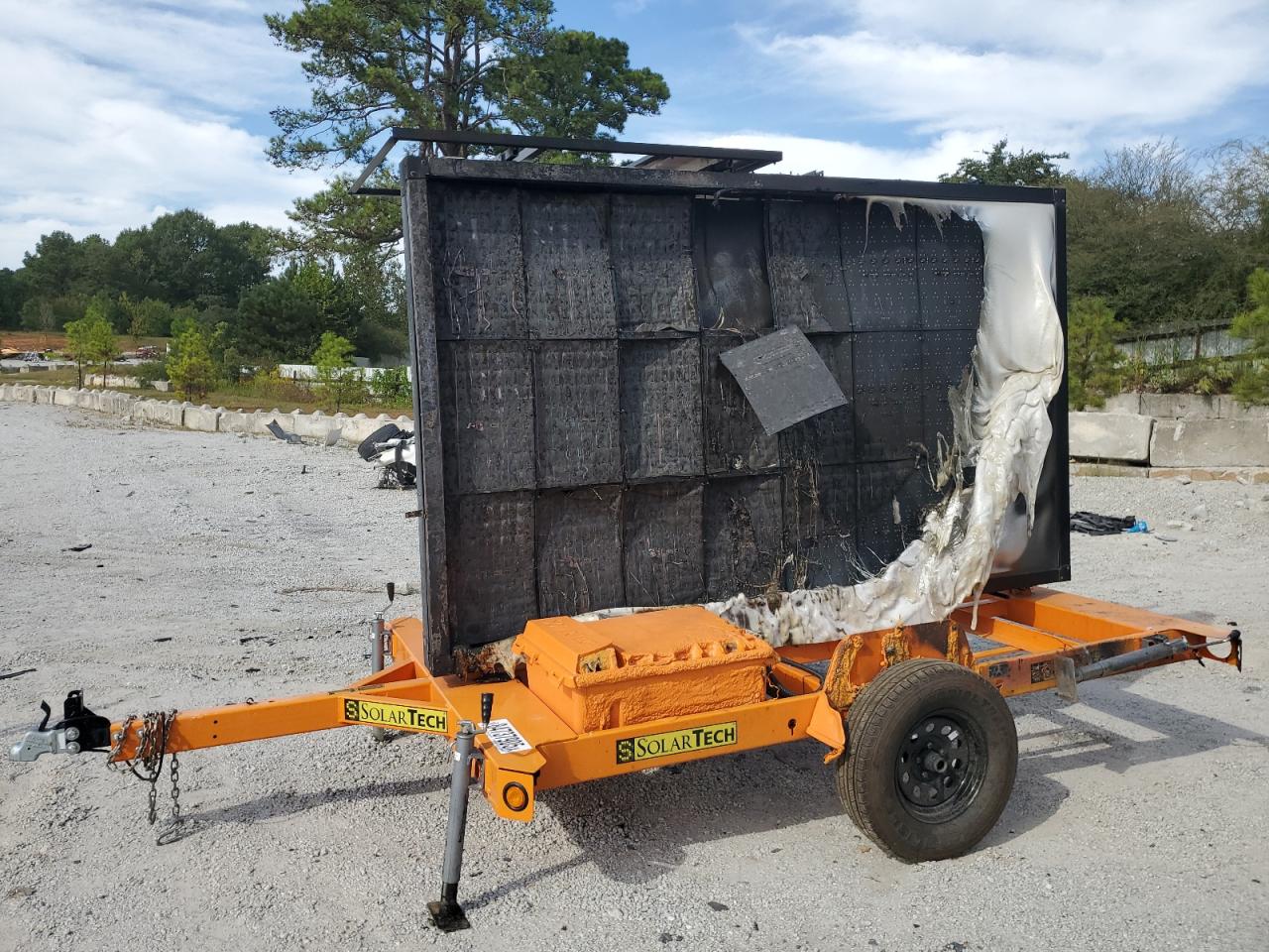 Lot #3278649933 2024 SOLAR TECH TECH SIGN