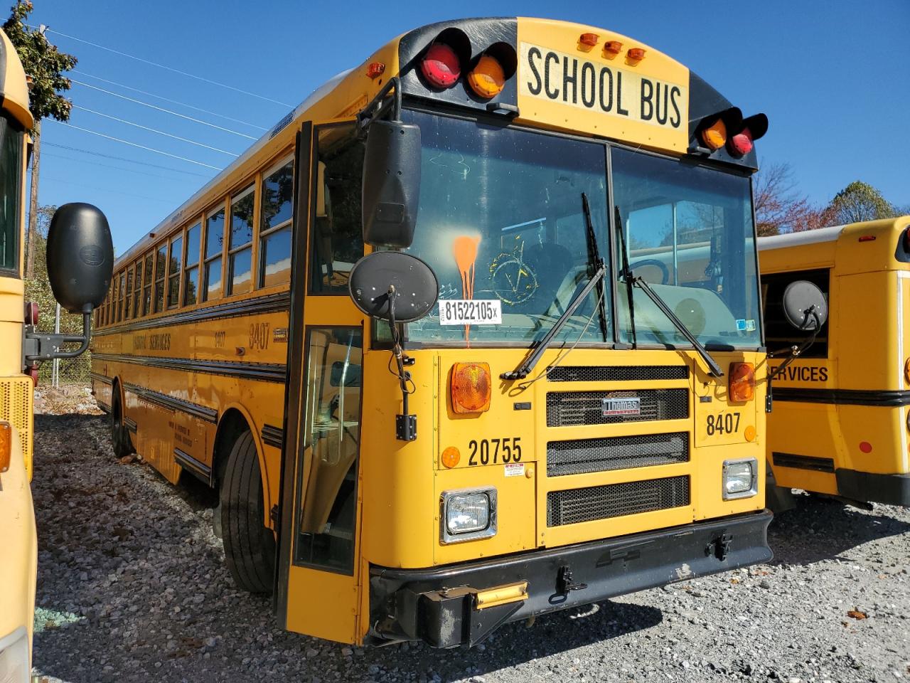 Lot #3273801369 2012 THOMAS SCHOOL BUS