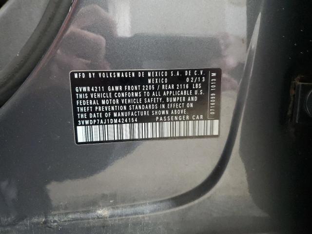 2013 VOLKSWAGEN JETTA SE - 3VWDP7AJ1DM424154