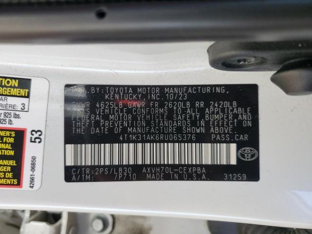 2024 TOYOTA CAMRY XSE #3302632049