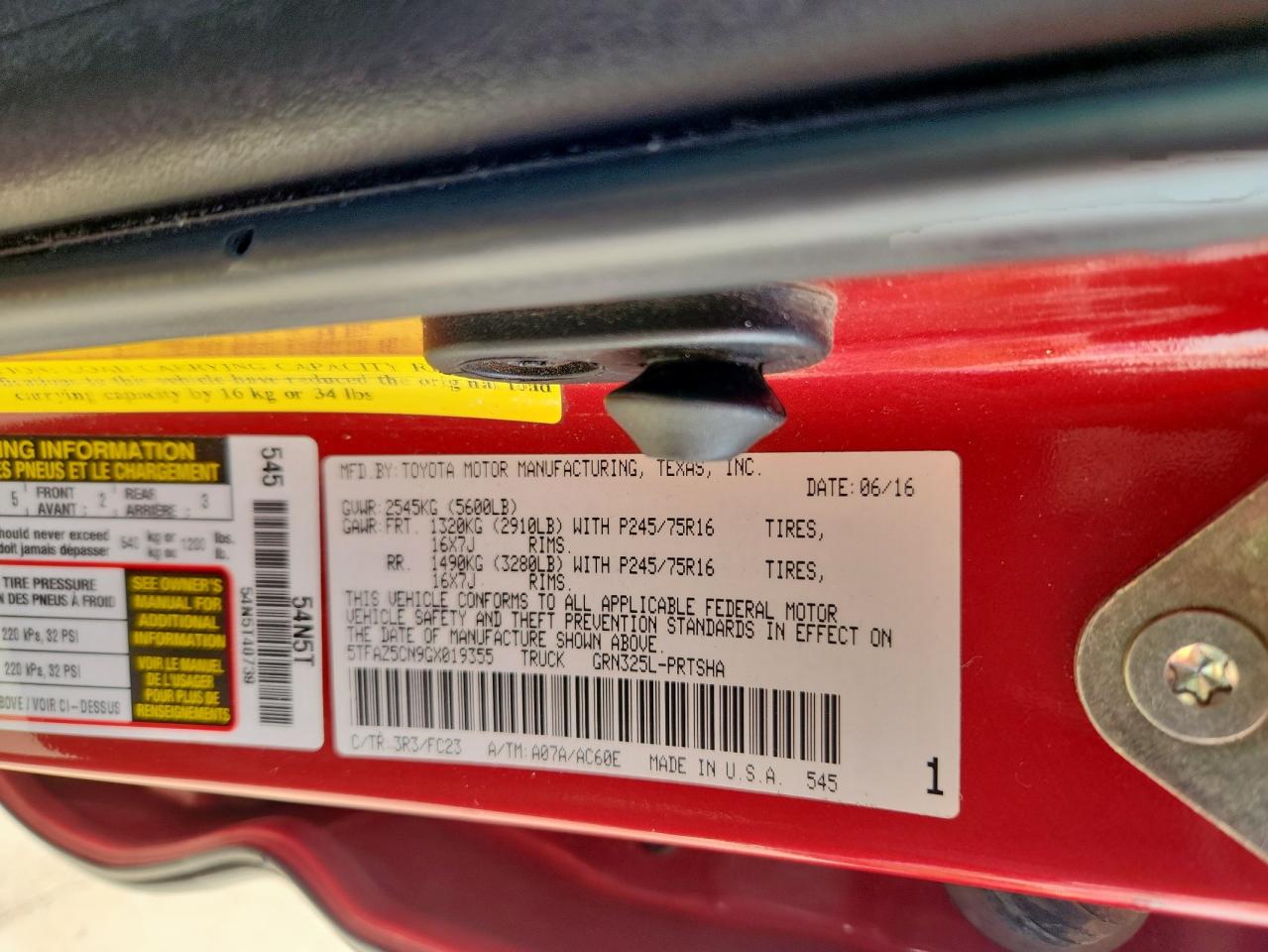 TOYOTA TACOMA DOUBLE CAB