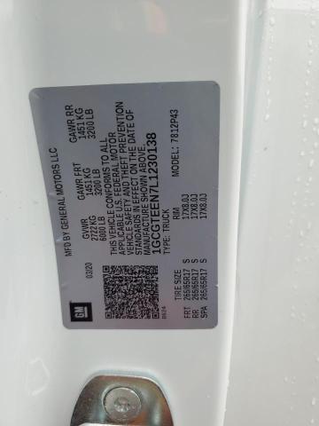 2020 CHEVROLET COLORADO Z - 1GCGTEEN7L1230138