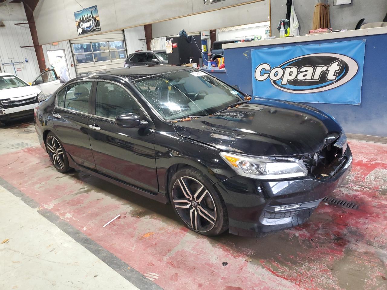 Lot #3316836672 2017 HONDA ACCORD SPO