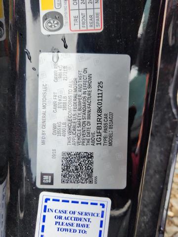 2019 CHEVROLET CAMARO LS #3286691304