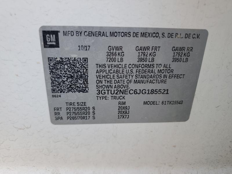 2018 GMC SIERRA K15 #3290380768