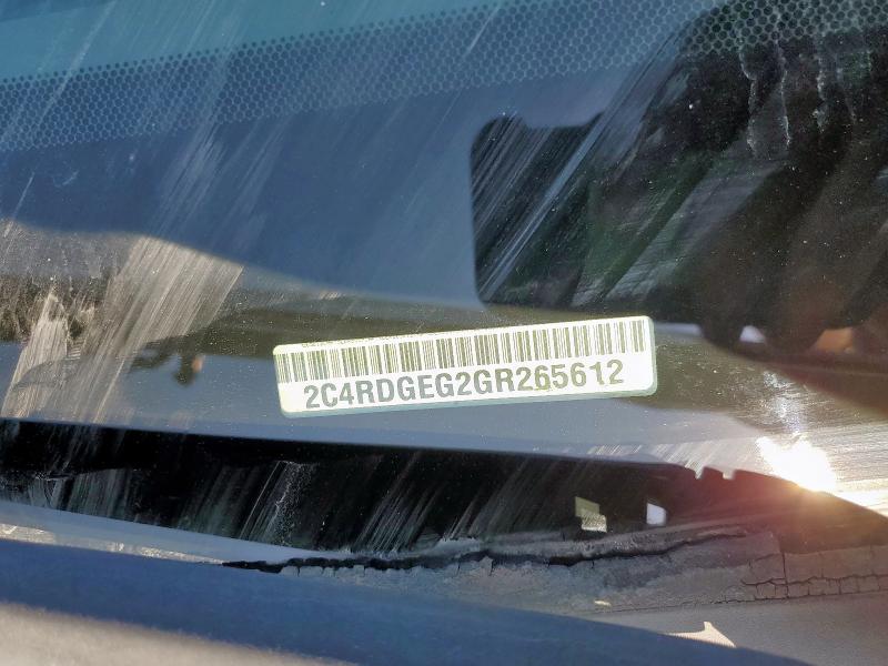 2016 DODGE GRAND CARA - 2C4RDGEG2GR265612