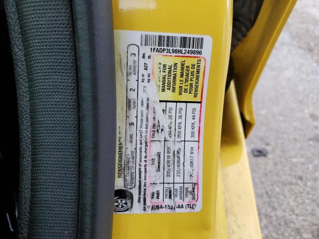 2017 FORD FOCUS ST - 1FADP3L98HL249896