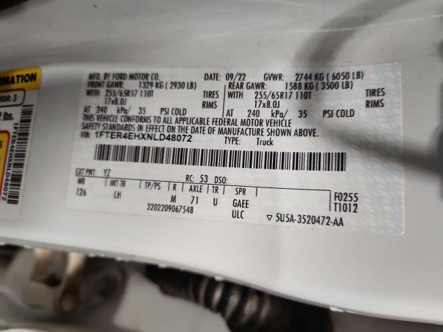 2022 FORD RANGER XL #3297970789