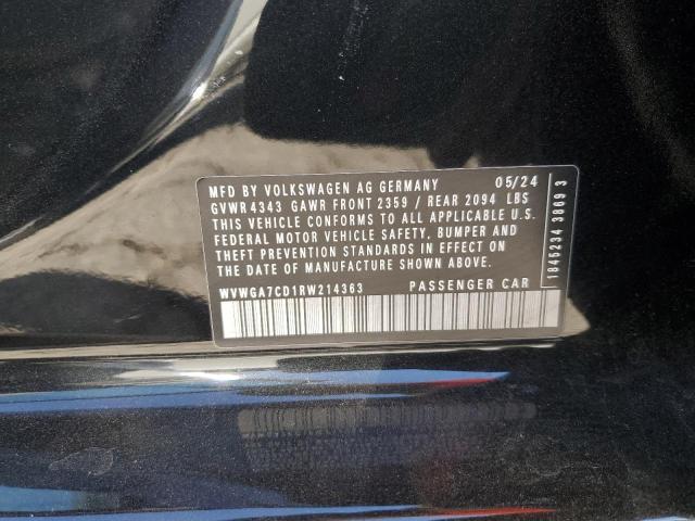 2024 VOLKSWAGEN GTI S - WVWGA7CD1RW214363