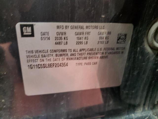 2014 CHEVROLET MALIBU 1LT - 1G11C5SL8EF204364