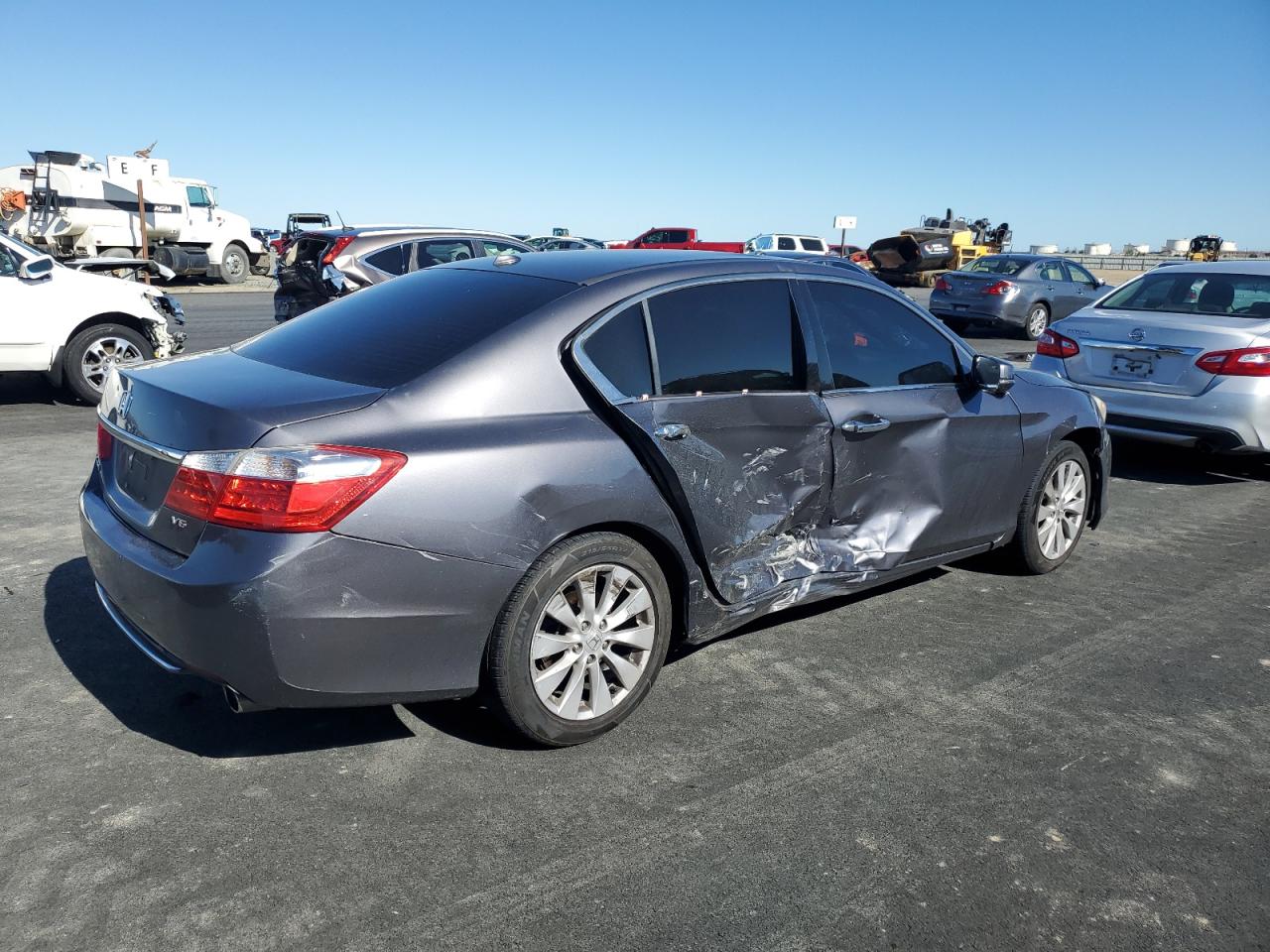 Lot #3302835917 2013 HONDA ACCORD EXL