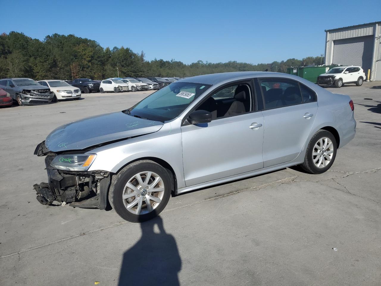 Lot #3287470025 2015 VOLKSWAGEN JETTA SE